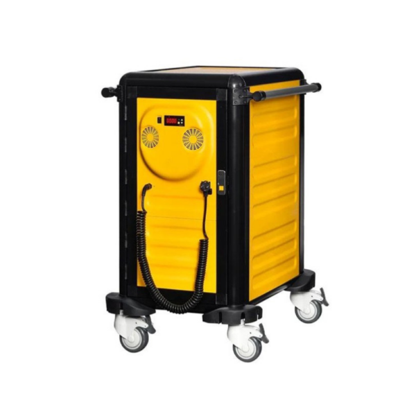 Chariot de liaison chaude isotherme 14x GN1/1