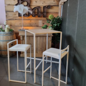 Table mange-debout PIKO - Blanc