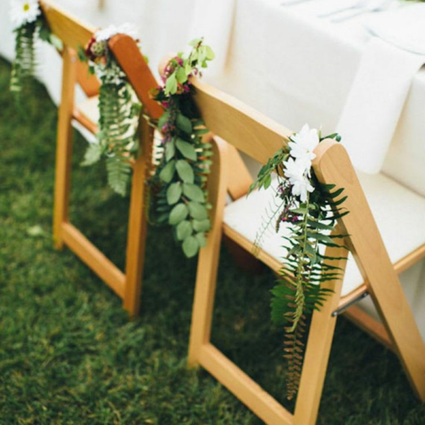 Chaise Wedding en bois