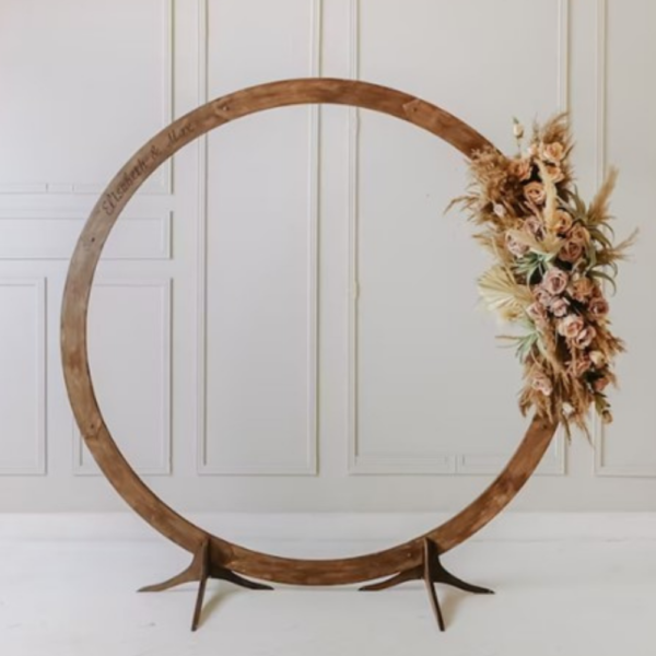 Location Arche ronde en bois D220cm