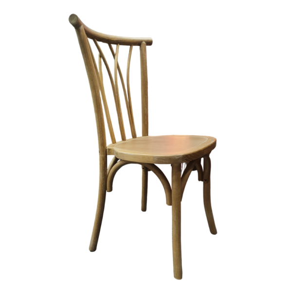 Chaise en bois naturel "DIANE "