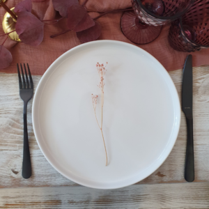 Location assiette plate Nordic -grande D27cm