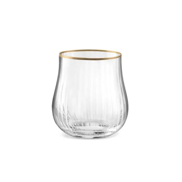 Verre à eau LYSE -liseret Or 35cl