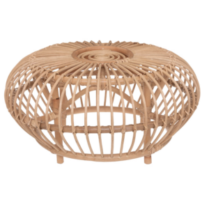 Table basse en rotin JANE