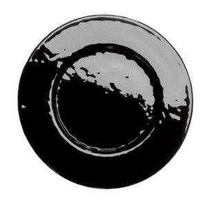 Location assiette Cristallo Noire (assiette de présentation)