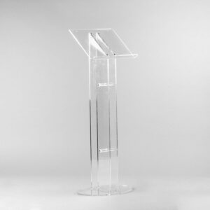 Location pupitre en plexiglas