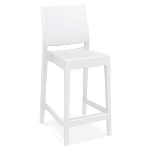 Location tabouret Nova blanc