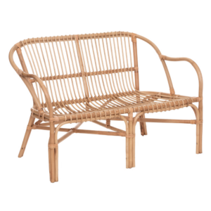 Banquette en rotin JANE