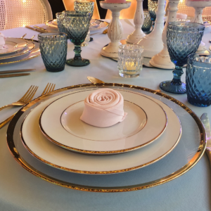 TOUTES LES ASSIETTES FILET OR