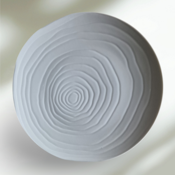 Assiette plate CAMELLIA grande- D28cm