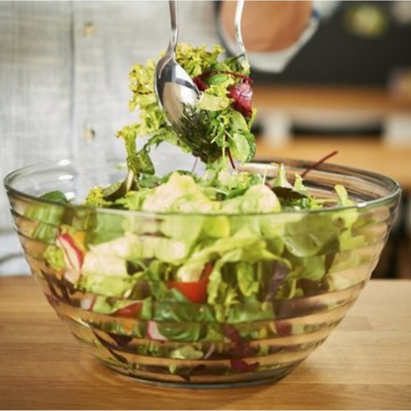 12 Saladier en verre D 29 cm