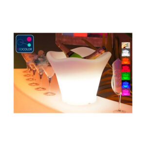 Location seau a champagne lumineux