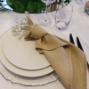 Serviette en tissus - Bleu canard
