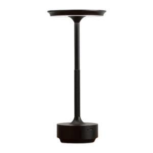 Lampe led à poser noire -CASSIOPEE