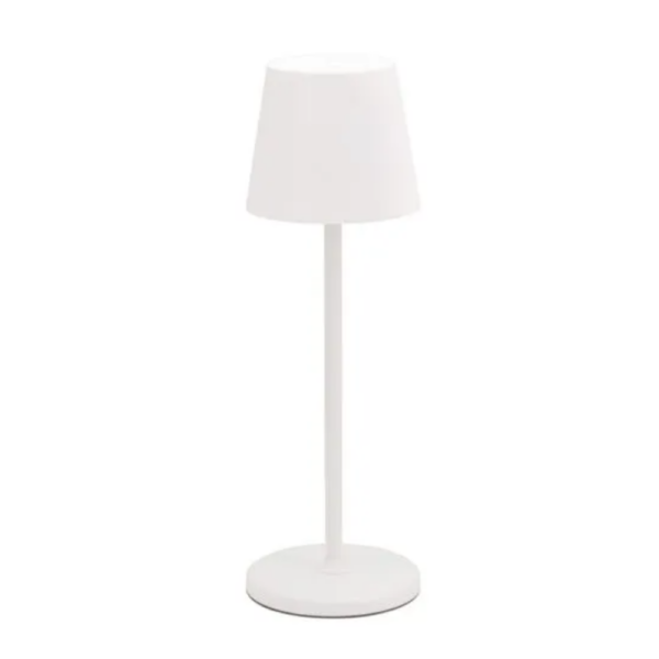 Lampe led à poser FELINE -Blanche H38cm