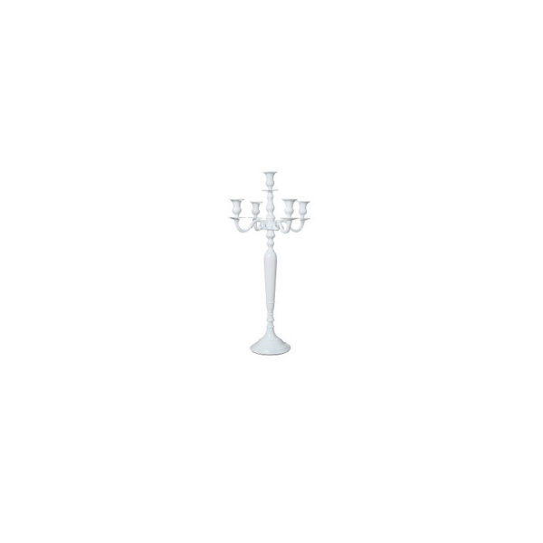 Location chandelier blanc H50cm