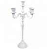 Location chandelier blanc H80cm