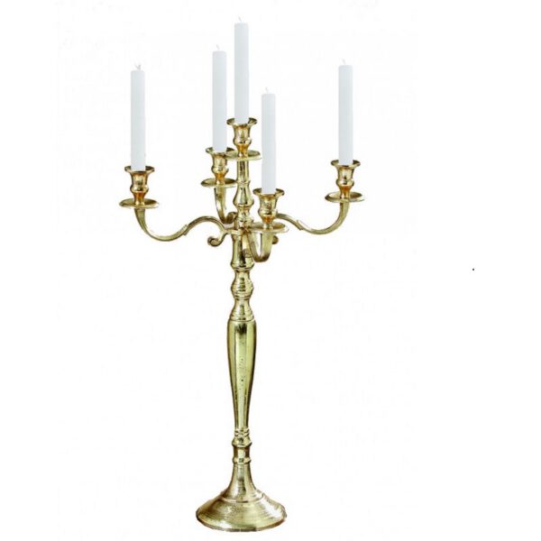 Location chandelier or H80cm