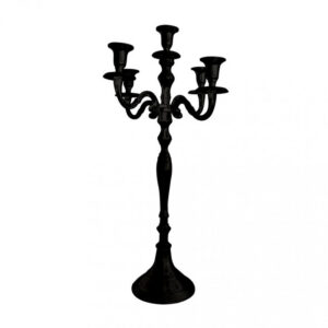 Chandelier noir H80cm