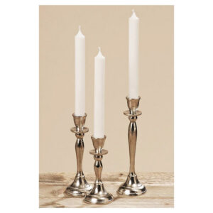 Location lot 3 bougeoirs chrome