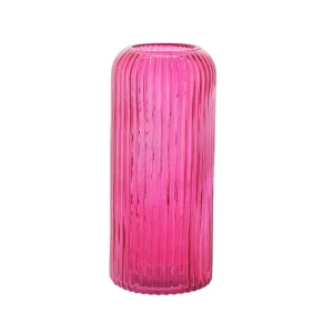 Vase IRIS transparent (Ø13xH23cm)
