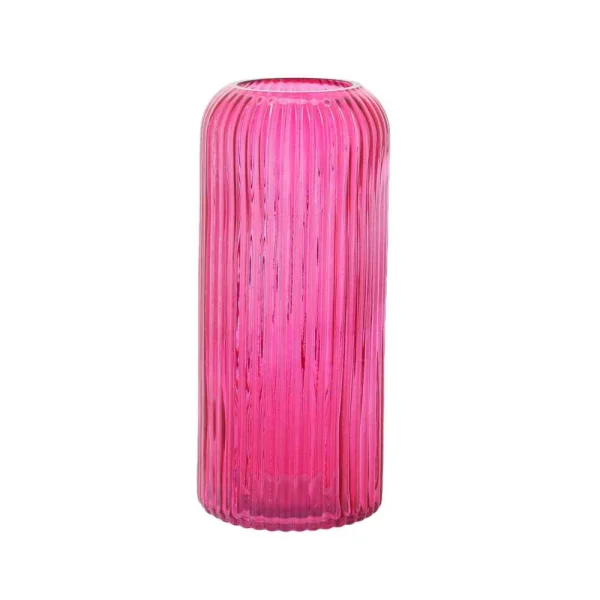 Vase IRIS transparent (Ø13xH23cm)