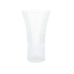 Vase IRIS transparent (Ø13xH23cm)