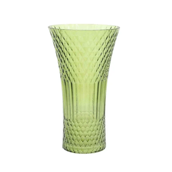 Vase IRIS transparent (Ø13xH23cm)