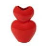 Vase soliflore DELIA Jaune & blanc Ø5,5x16cm