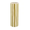 Vase soliflore DELIA Jaune & blanc Ø5,5x16cm