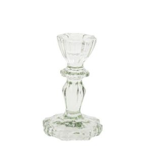 Bougeoir Renaissance sauge T1 - H 11 cm