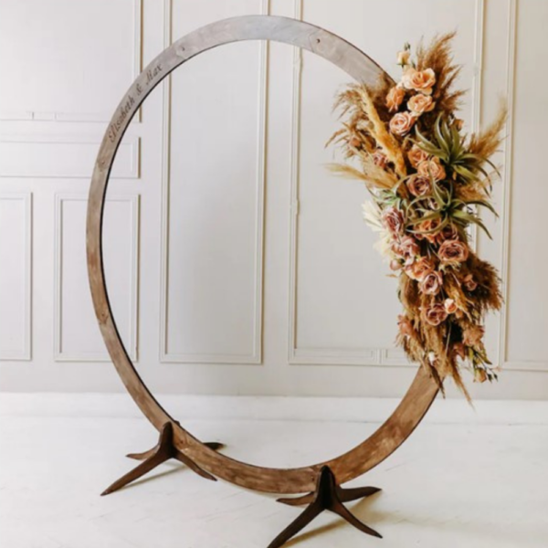 Location Arche ronde en bois D220cm