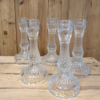Location bougeoir en verre Vintage