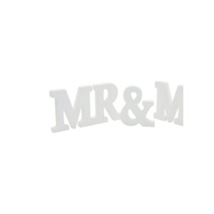Lettres mr & mrs