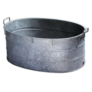 Location bassine en zinc