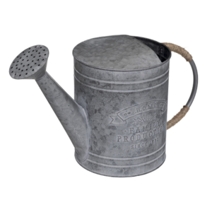 Arrosoir en zinc "Champêtre" H25cm