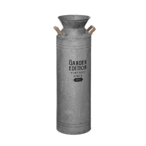 Pot à lait en zinc "Garden" H 62 cm - grand modèle