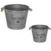 Tous les pots en zinc