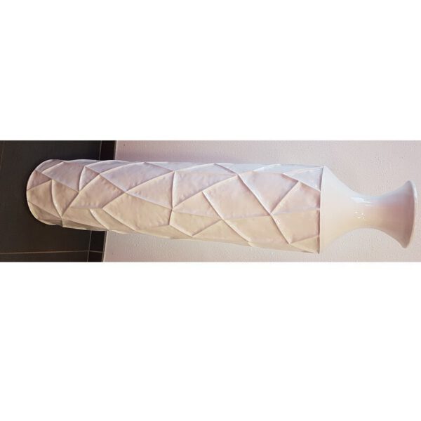 Location grand Vase Da Vinci blanc H127cm