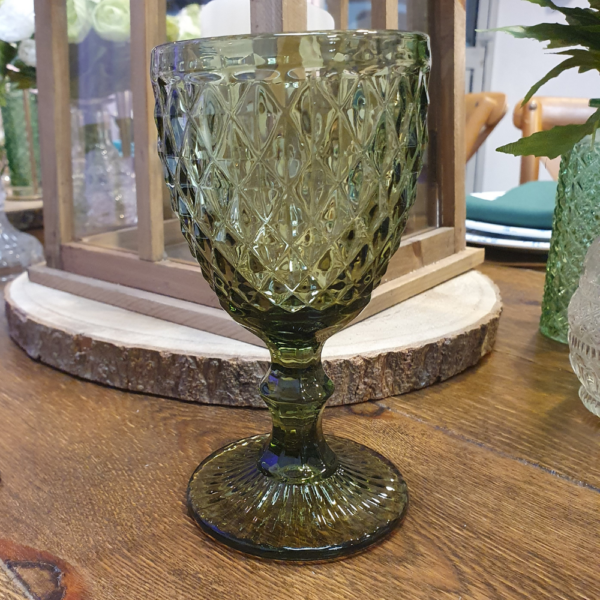 Location Gobelet DIAMOND - Vert bouteille