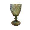 Location verre sur pied DIAMOND - Vert bouteille