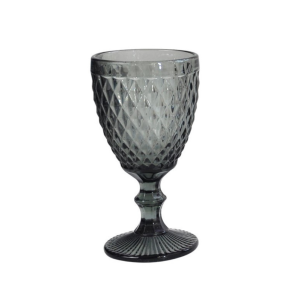 Location verre sur pied DIAMOND - Ambré