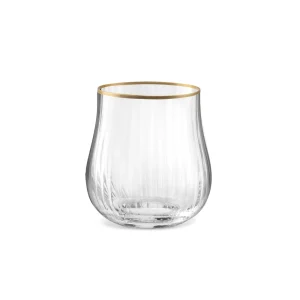 Verre à eau LYSE -liseret Or 35cl