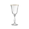 Verre à eau LYSE -liseret Or 35cl
