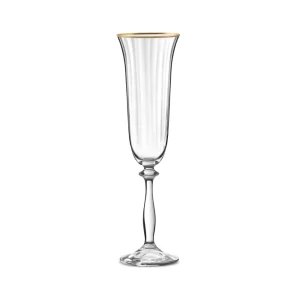 Verre à eau LYSE -liseret Or 35cl