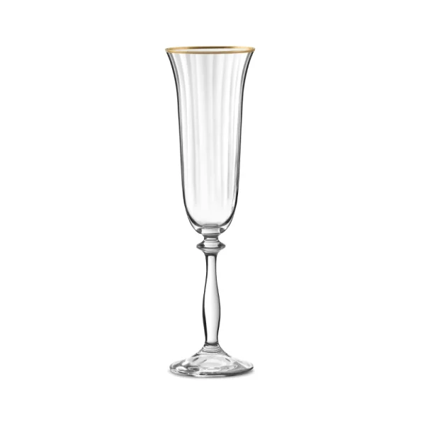 Verre à eau LYSE -liseret Or 35cl