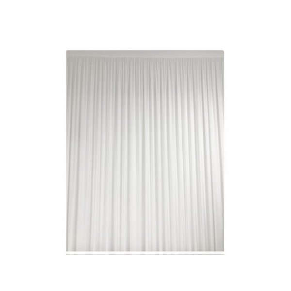 Location rideau lycra blanc 4*3 mètres