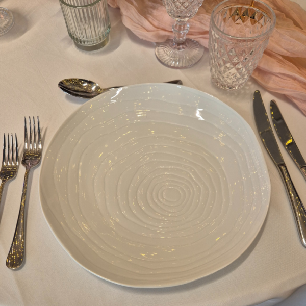 Assiette plate CAMELLIA petite- D21cm