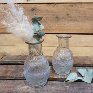 Fiole - Mini vase Bohème- Transparent