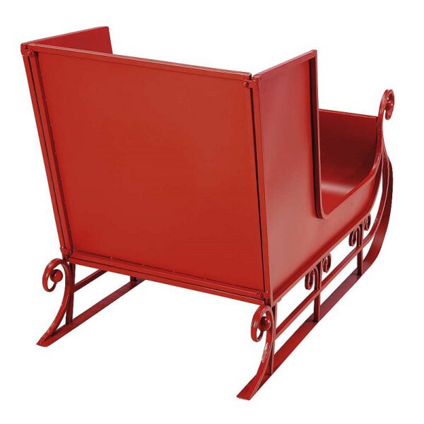 Location luge - Traîneau rouge du Père Noël